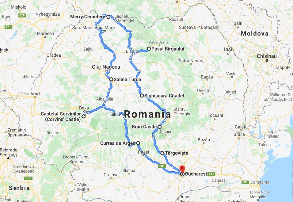 romania group tours